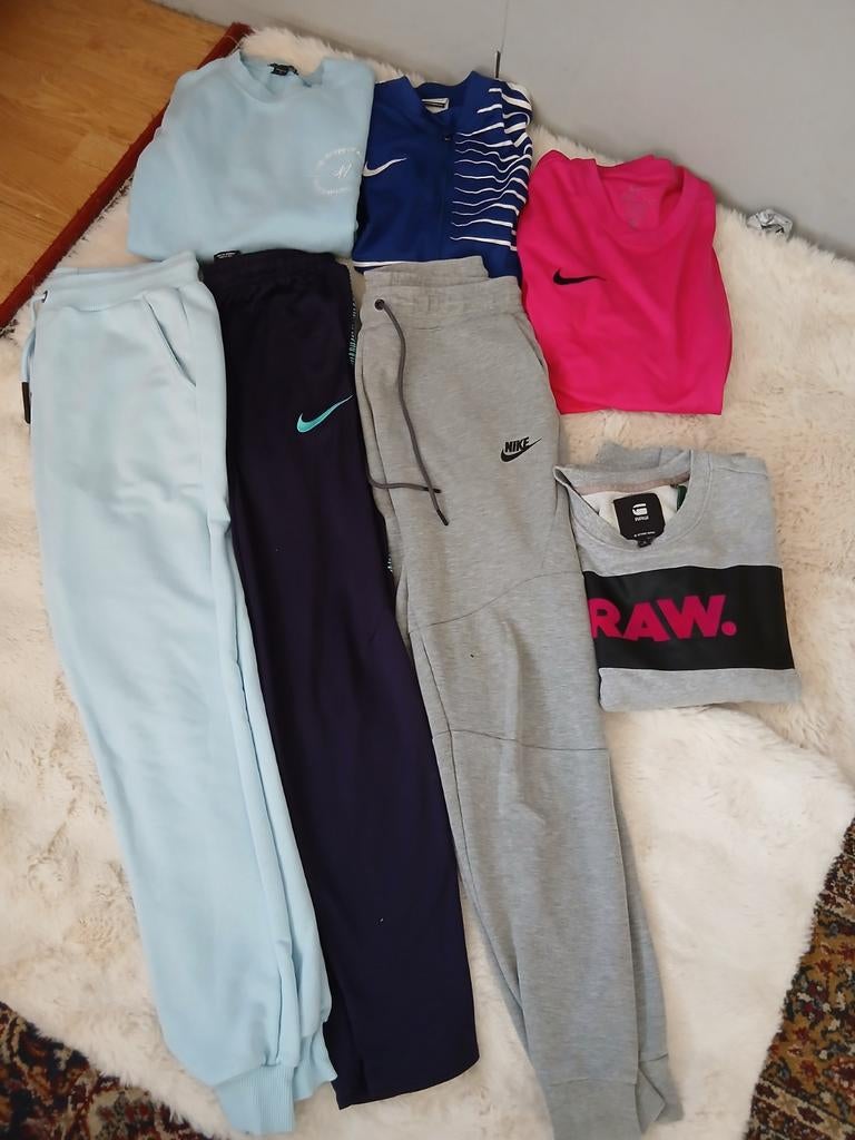 Sportkleding pakket: Nike, G-Star RAW en meer, Overige kleuren, Nike, Ophalen of Verzenden, Gedragen