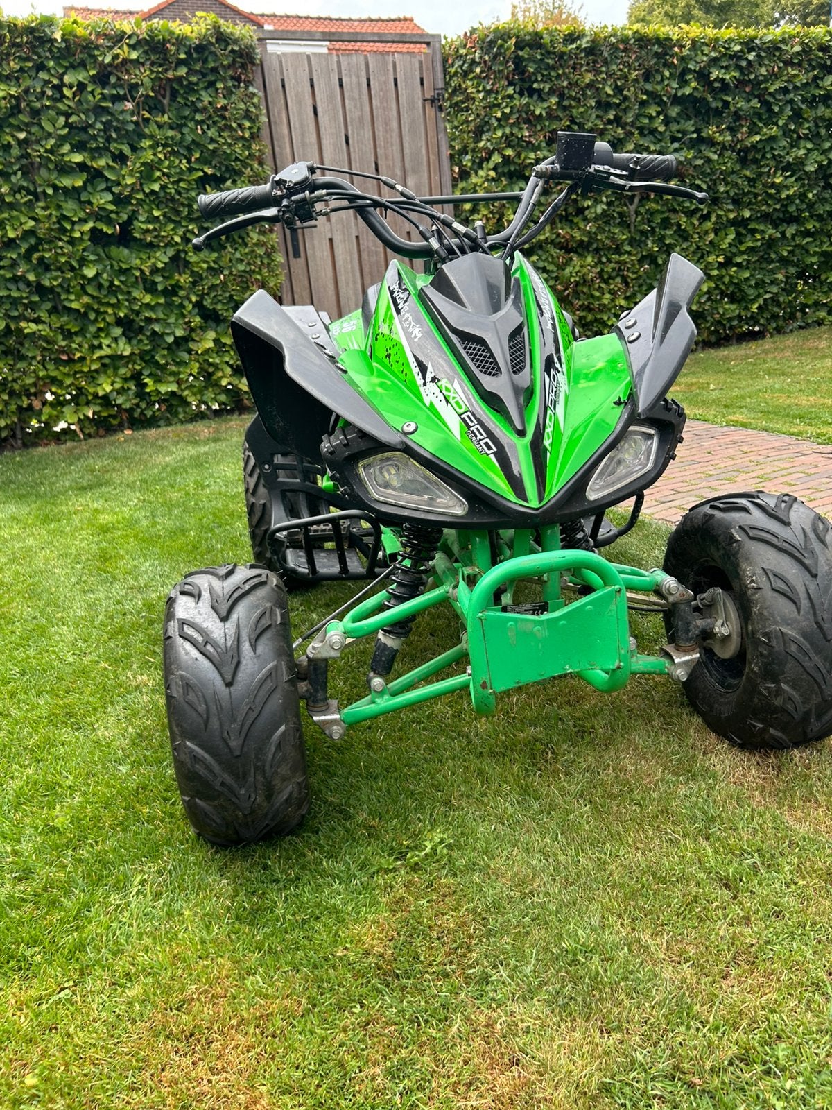 Quad 125cc 4t, Ophalen