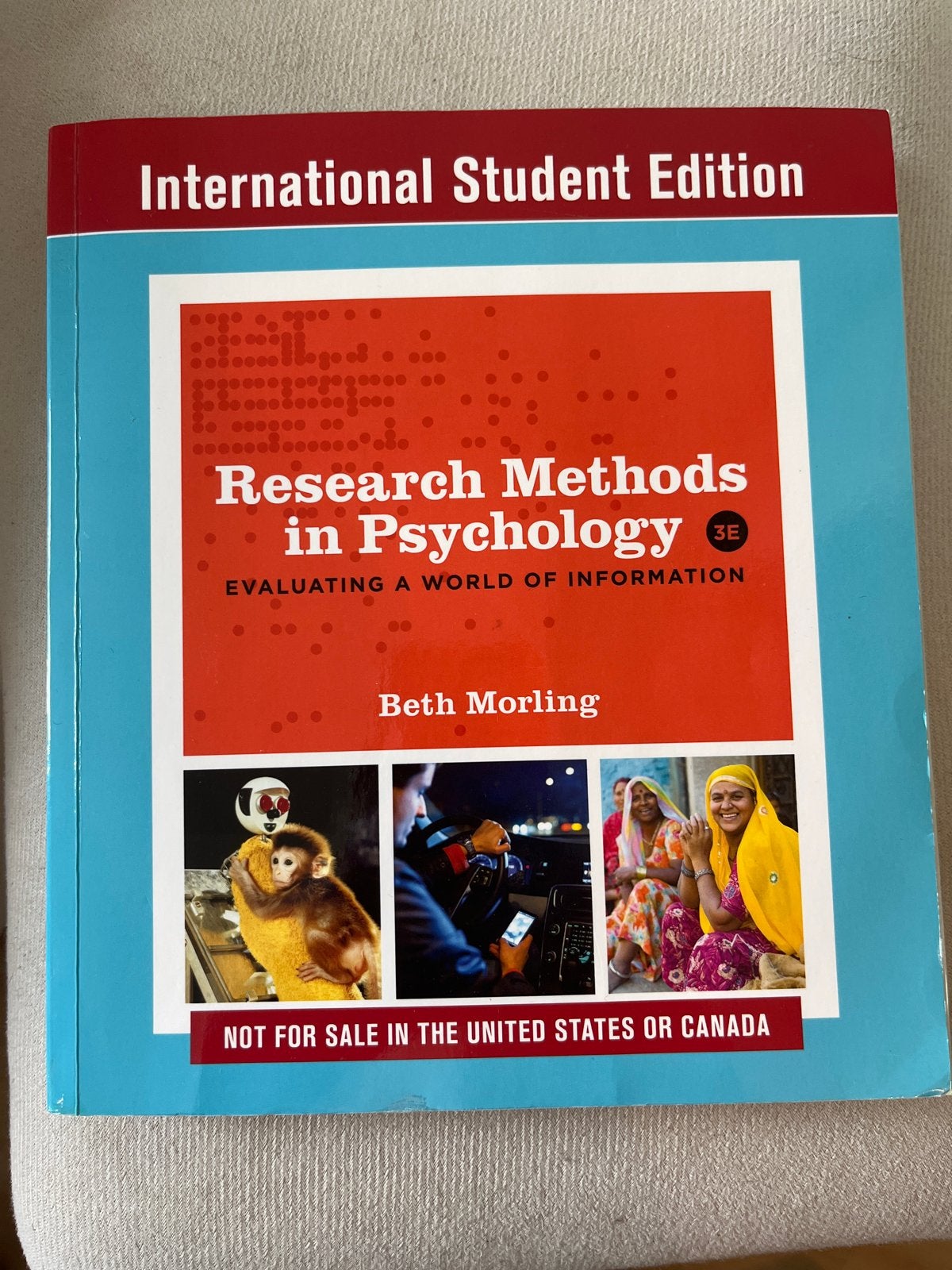 Research Methods in Psychology - International Student Editi, Ophalen of Verzenden, Gamma, Zo goed als nieuw, WO