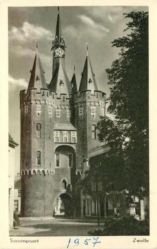 377-182-025 Zwolle Sassenpoort, Verzenden, Voor 1920, Overijssel