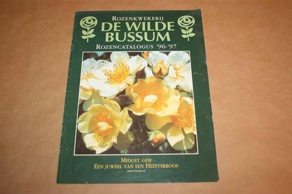 Rozenkwekerij De Wilde Bussum | Rozencatalogus \'96-\'97, Ophalen of Verzenden, Gelezen, Bloemen, Planten en Bomen