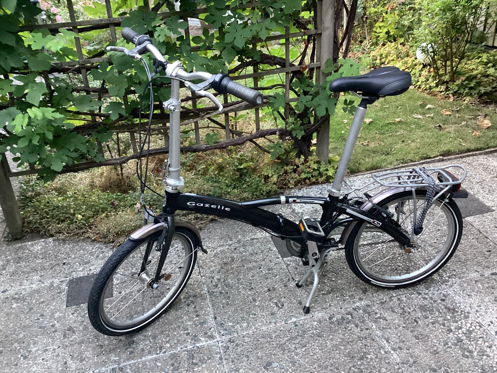Vouwfiets Gazelle Tranza pure met 3 versnellingen simano, Fietsen en Brommers, Ophalen, Velgrem, Versnellingen, Zo goed als nieuw