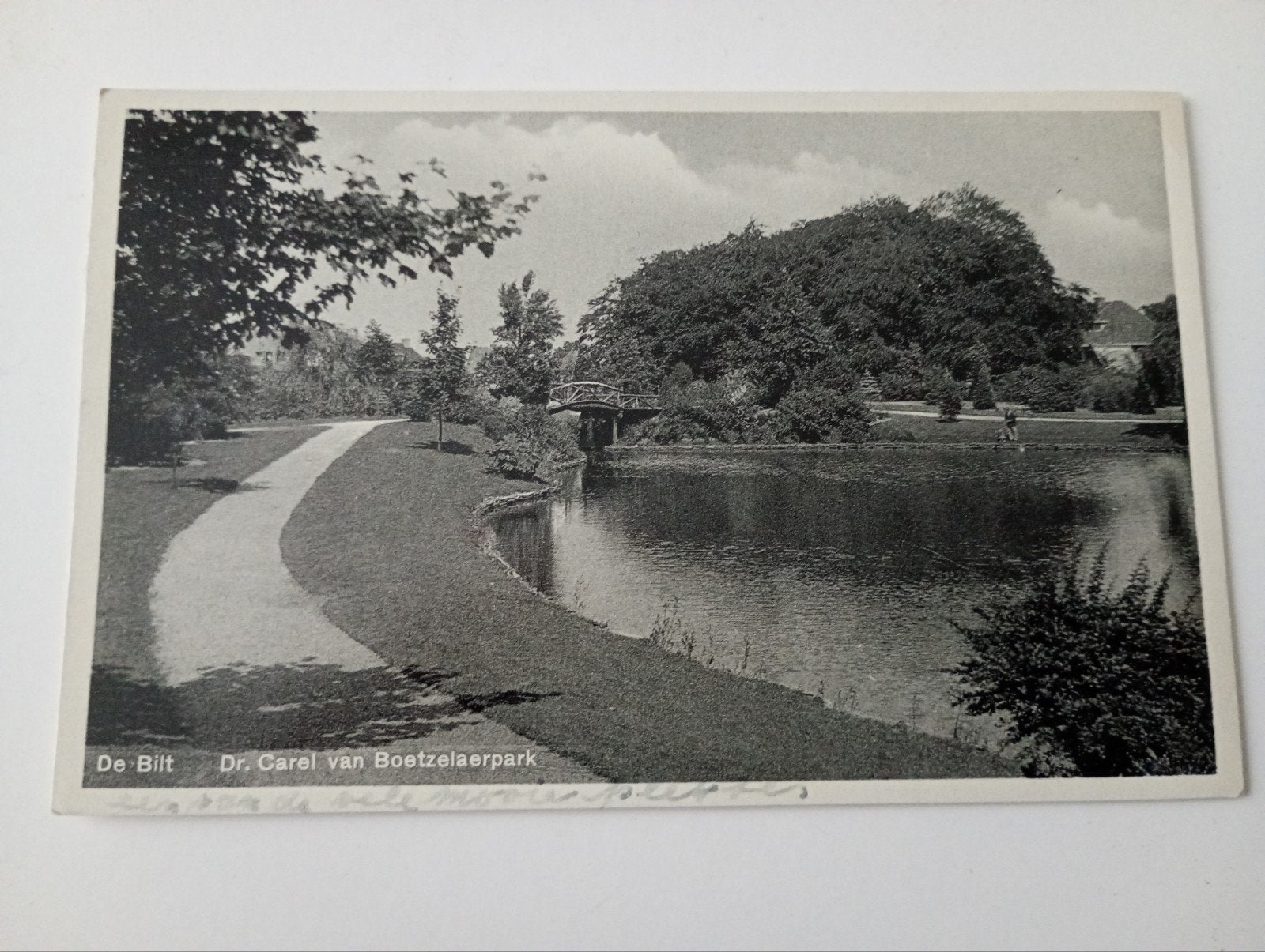 De Bilt Dr. Carel van Boetzelaerpark 1941, Ophalen of Verzenden, 1940 tot 1960, Gelopen, Utrecht