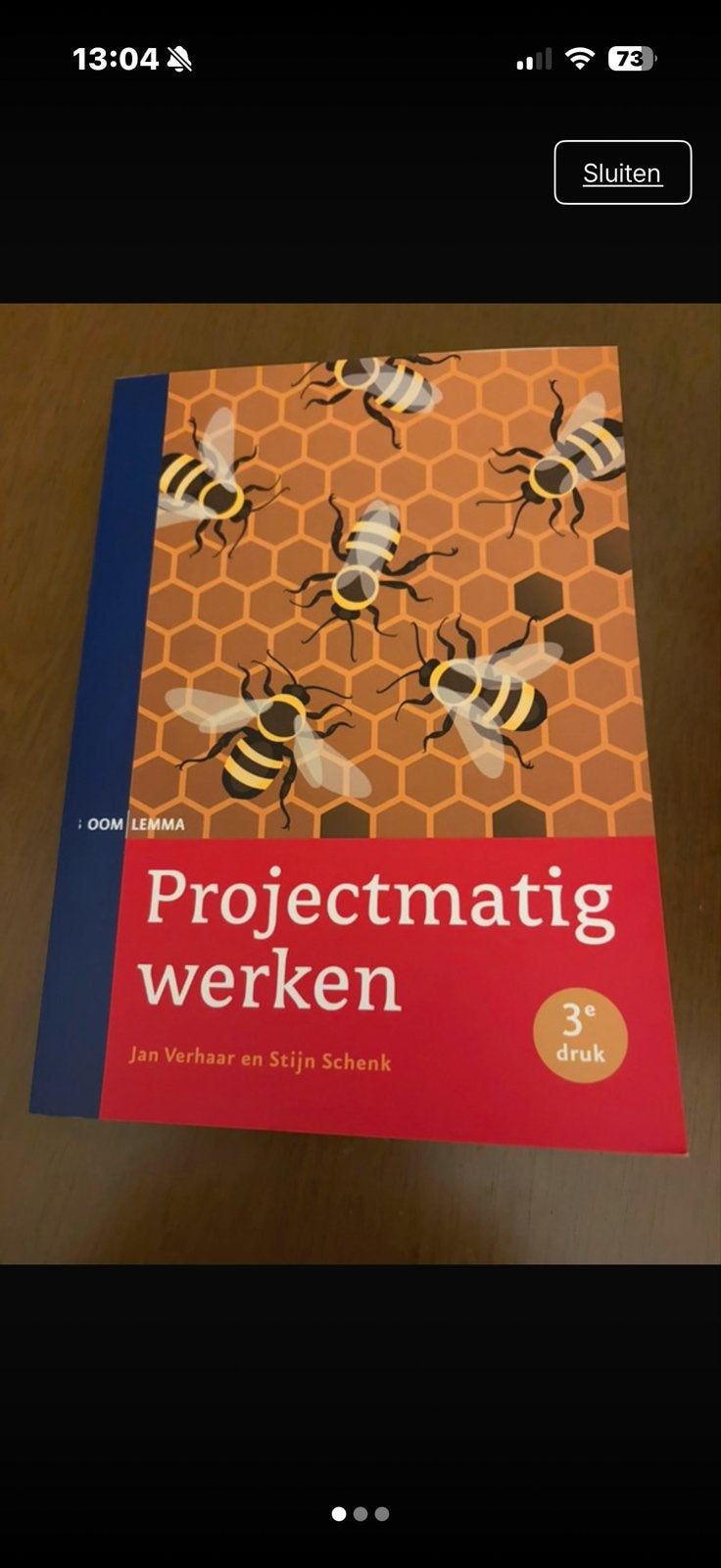 Projectmatig werken - Jan Verhaar en Stijn Schenk, Boeken, Ophalen of Verzenden, Gamma, Zo goed als nieuw, HBO