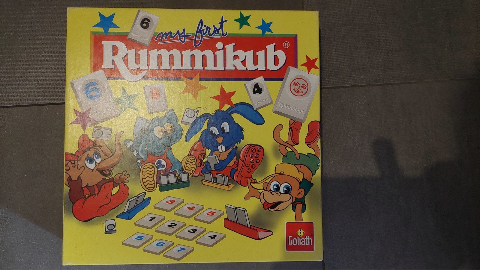 Rummikub Junior - mijn eerste rummikub spel, Ophalen of Verzenden, Zo goed als nieuw