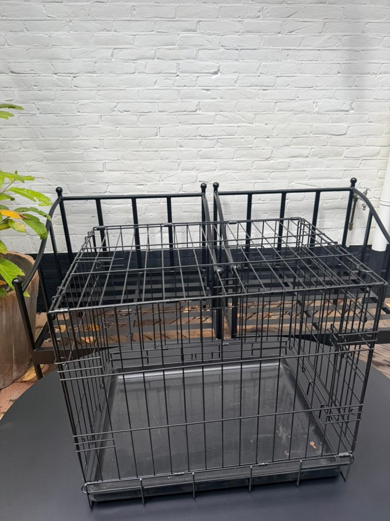 Kleine bench zwart, Ophalen, Zo goed als nieuw, Minder dan 65 cm