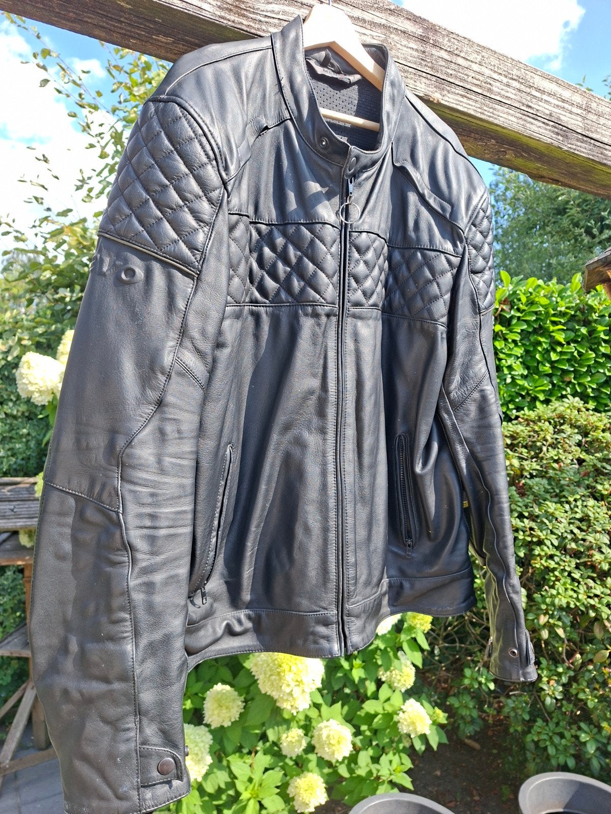 Evolution Leren Motorjas - Maat 60, Motoren, Kleding | Motorkleding, Ophalen, Evolution, Heren, Jas | leer