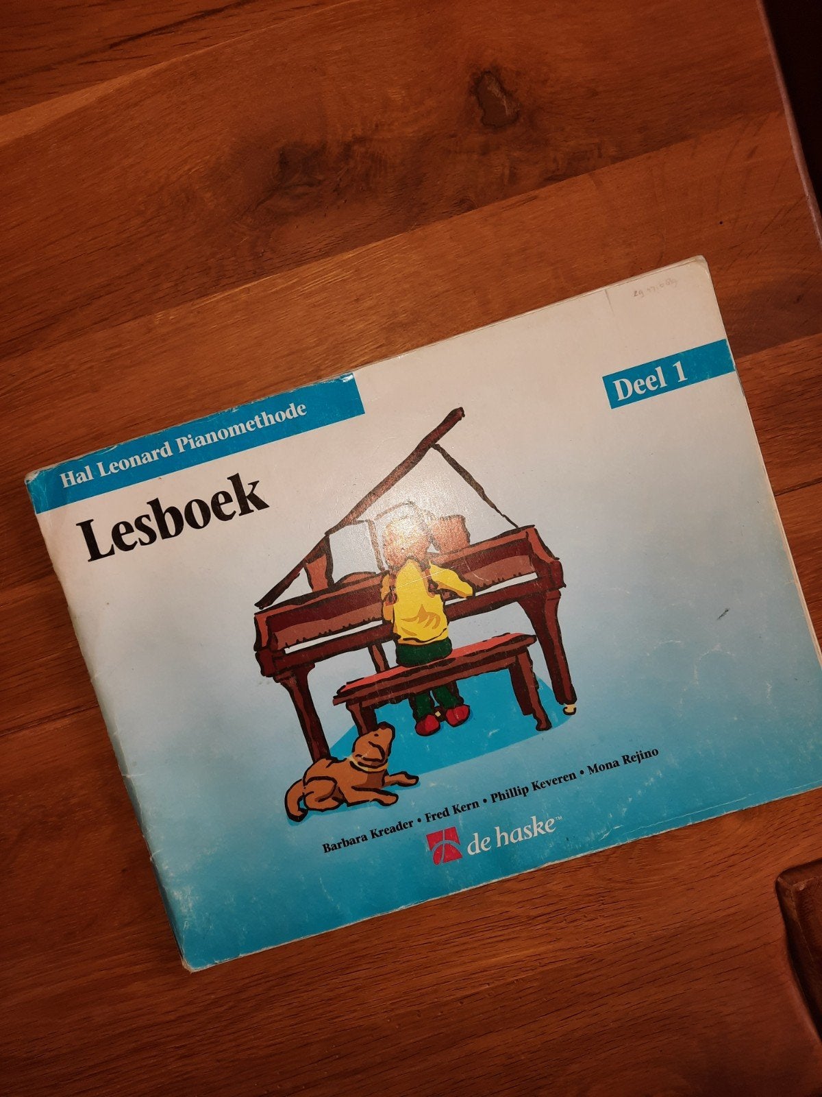 piano lesboek: Hal leonard pianomethode 1, Gebruikt, Overige genres, Les of Cursus, Ophalen of Verzenden