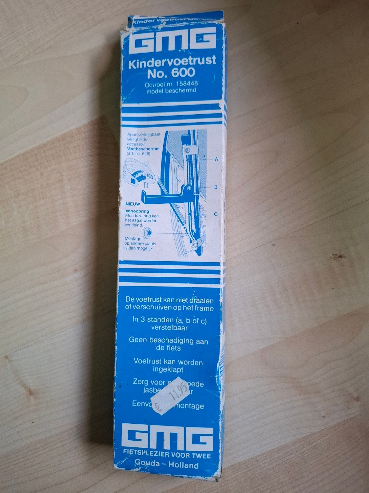 GMG Kindervoetrust No. 600 - Fietsplezier voor Twee, Ophalen of Verzenden, Nieuw, GMG
