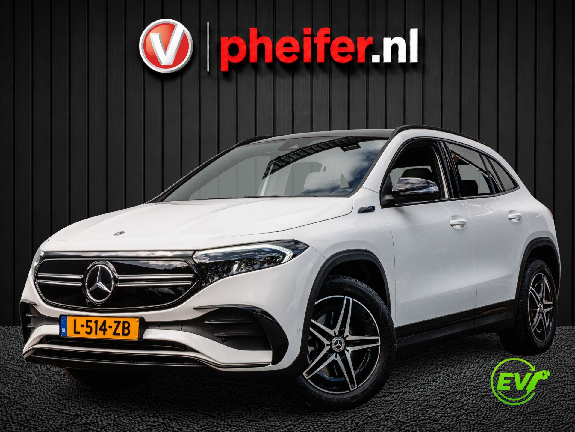 Mercedes-Benz EQA 250 Business Solution AMG 67 kWh Elek. pan, Auto's, 1940 kg, Gebruikt, Met garantie (alle), Leder en Stof