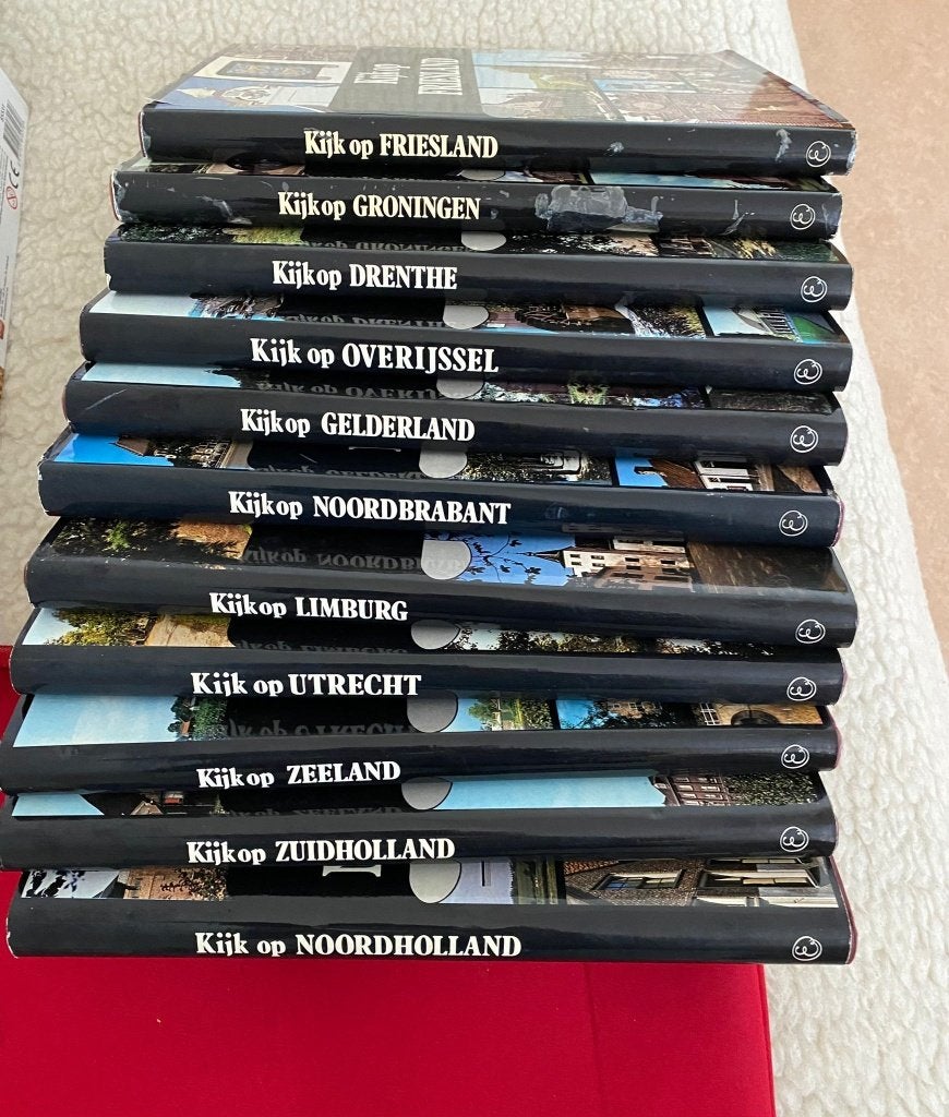 Kijk op Nederland - Complete serie provincieboeken, Ophalen of Verzenden, Zo goed als nieuw, Overige onderwerpen, Diverse auteurs