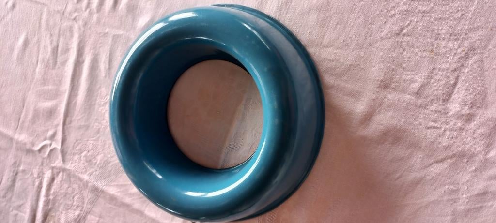 Emaille Deens Blauw Bakvorm, Antiek en Kunst, Ophalen of Verzenden