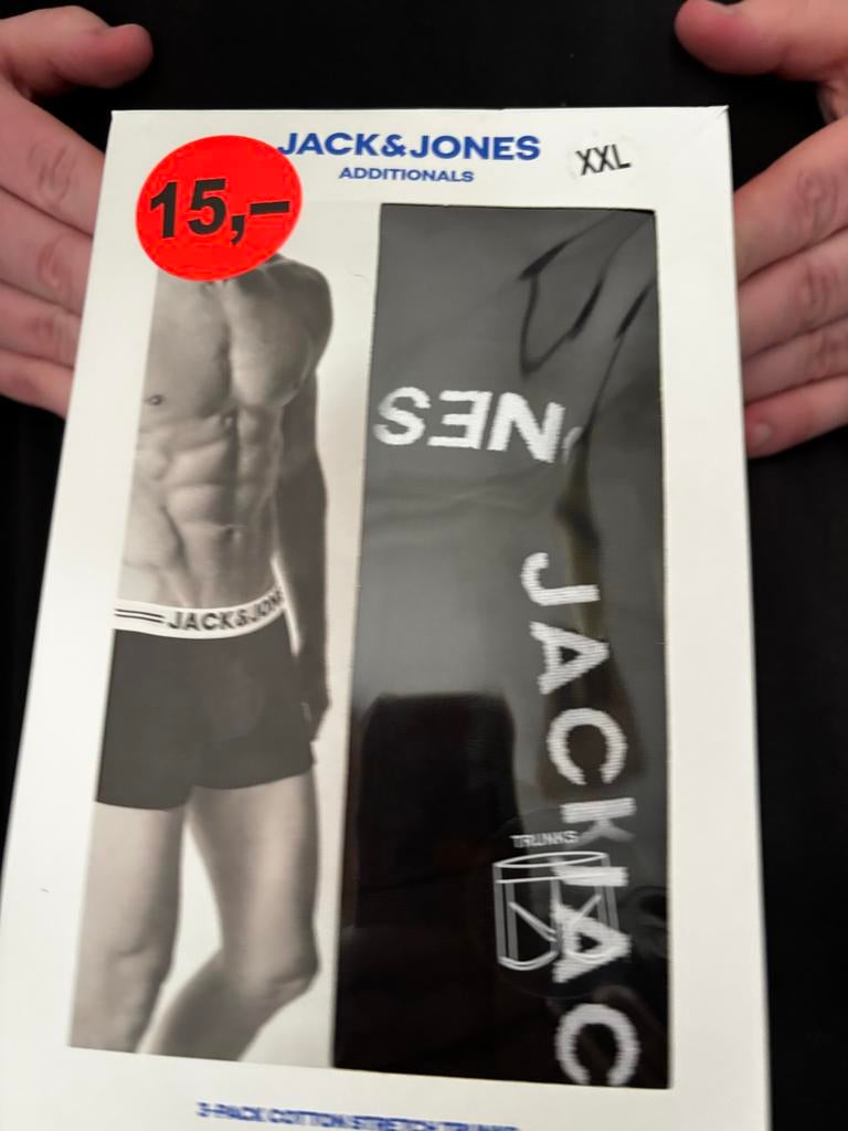 Jack & Jones boxershorts - 2x3 stuks, nieuw, maat XXL, Ophalen of Verzenden, Zwart, Boxer