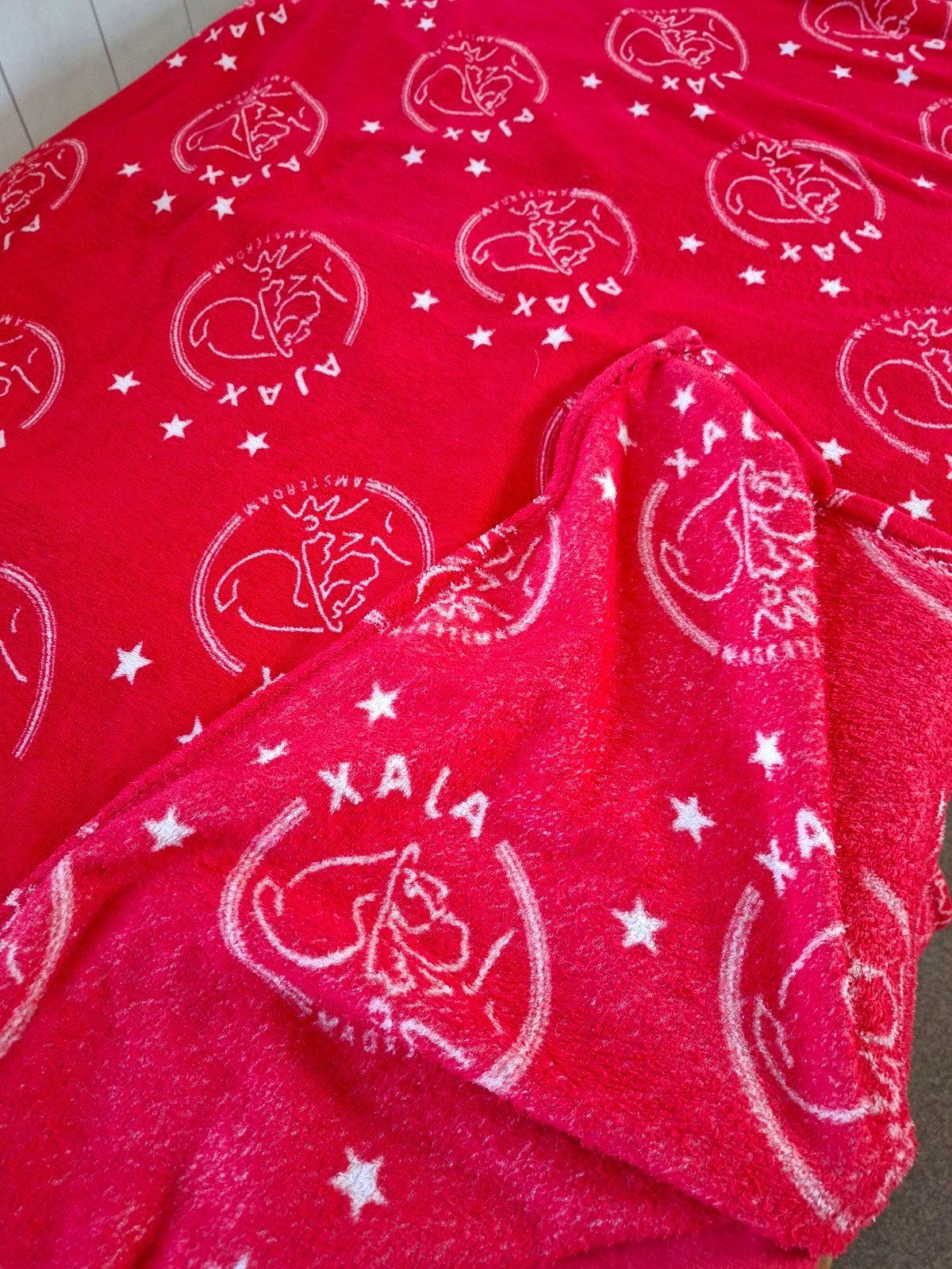 Ajax Fleece Dekentje en Eenpersoons Dekbedovertrek, Ophalen of Verzenden