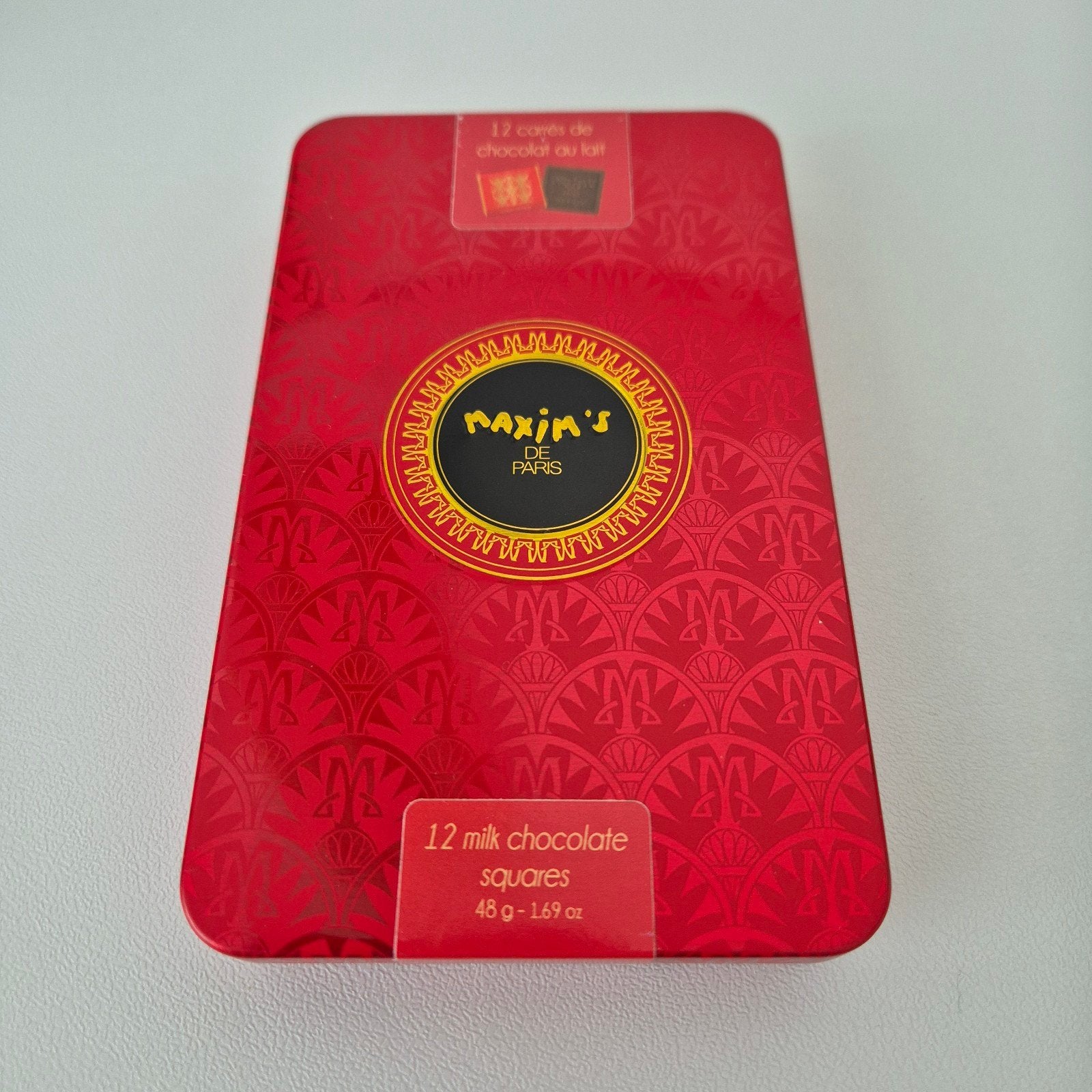 Leeg doosje Maxim's Paris, Ophalen of Verzenden, Gebruikt, Overige, Overige merken