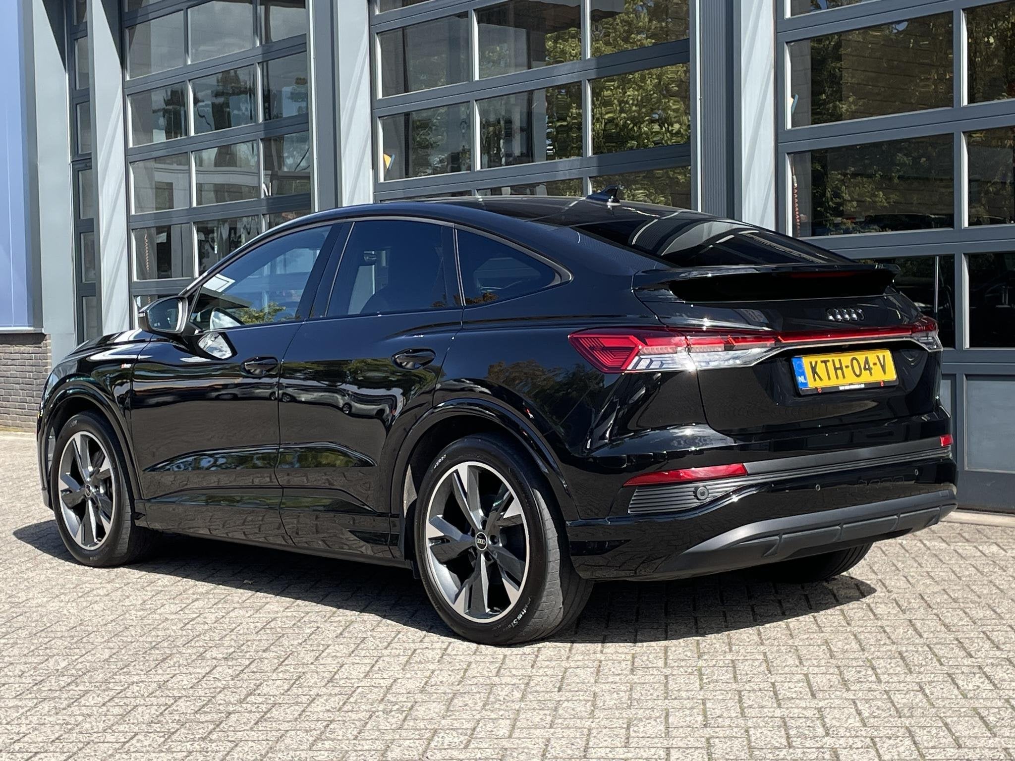 Audi Q4 Sportback e-tron 45 S Edition 82 kWh | SOH 99% | Pan, Auto's, Automaat, Achterwielaandrijving, Gebruikt, Met garantie (alle)