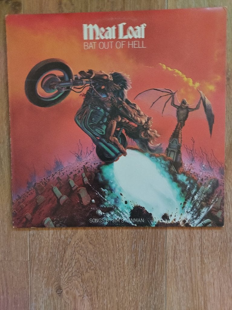 Meat Loaf - Bat Out of Hell LP (Rock), Cd's en Dvd's, Vinyl | Rock, LP, Gebruikt, Fotohoes, Ophalen of Verzenden