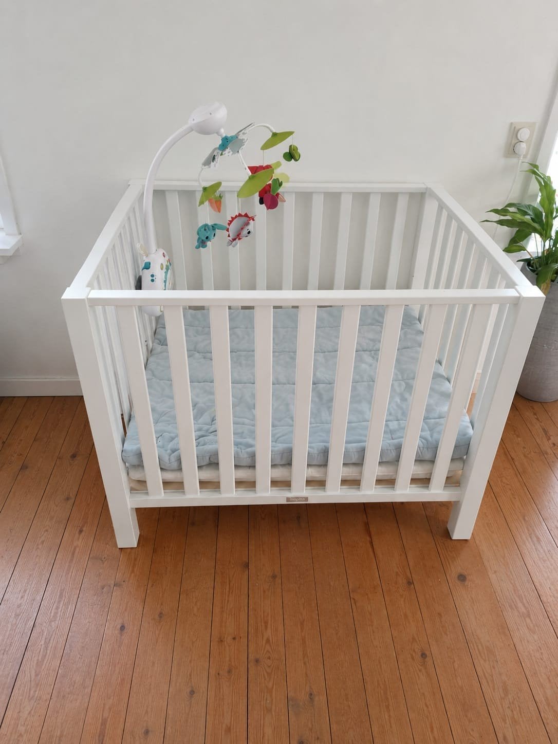 Bopita Box Wit, Ophalen, 70 tot 85 cm, Zo goed als nieuw, Minder dan 140 cm