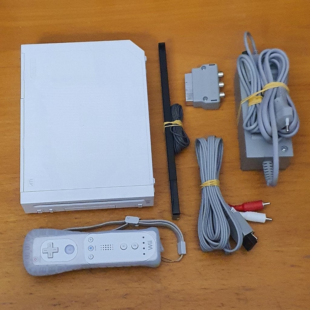 Nintendo Wii met Controller & Kabels, Ophalen of Verzenden, Gebruikt, Met 1 controller