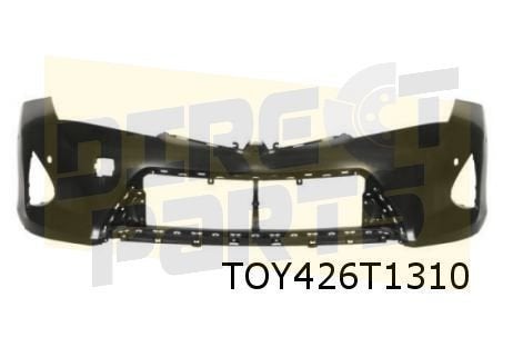 Toyota Auris (-6/15) voorbumper (bij PDC) (te spuiten) Origi
