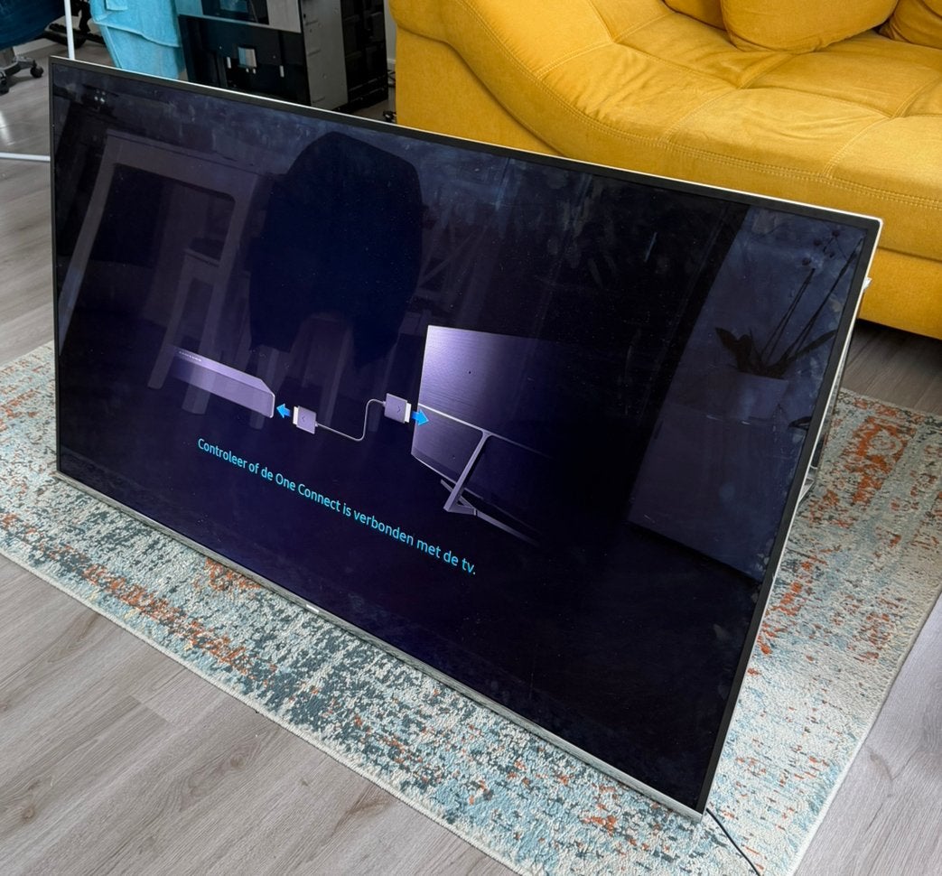 Te koop samsung smart tv 60” inches nodig one conet box, Ophalen, 50 Hz, Zo goed als nieuw, Samsung