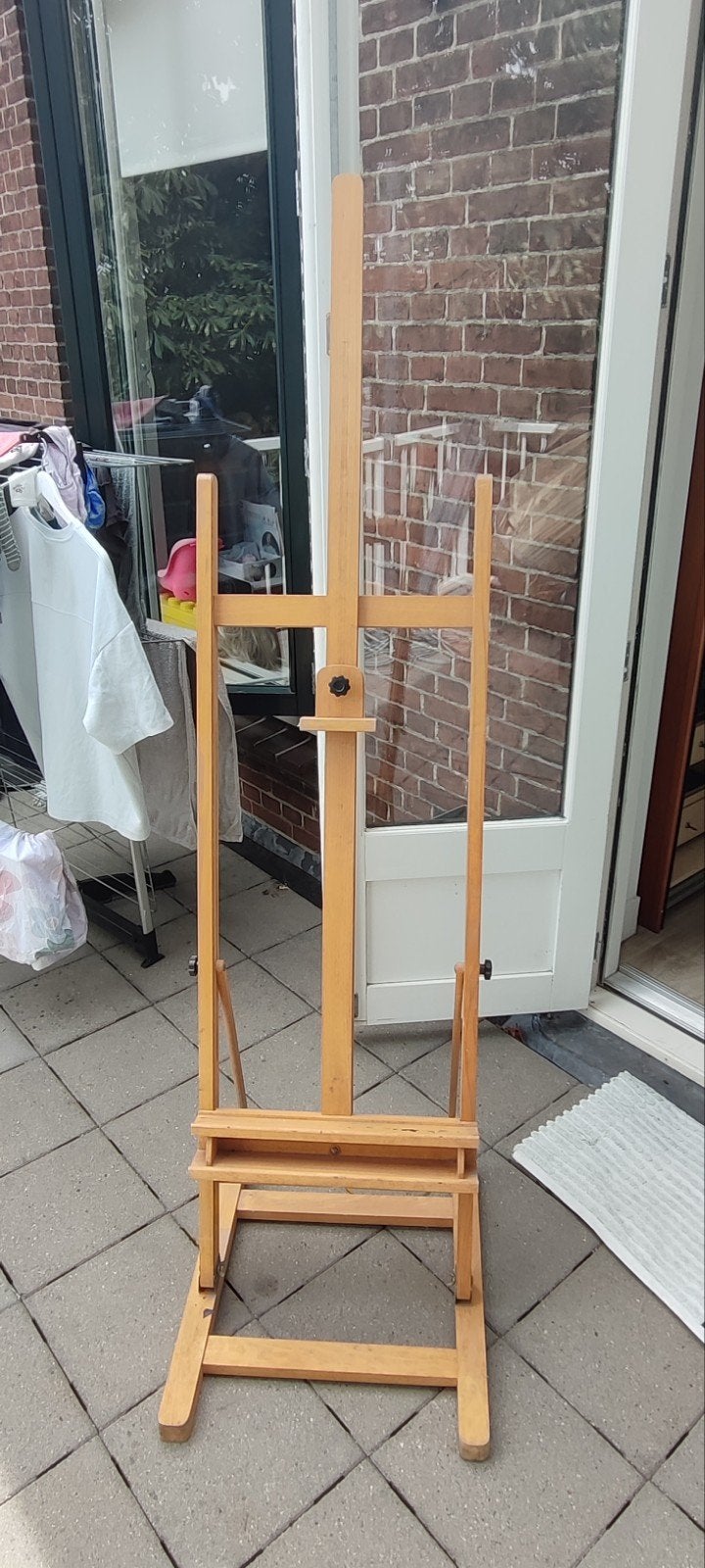 Houten schildersezel - Gebruikt, Ophalen, Gebruikt, Ezel