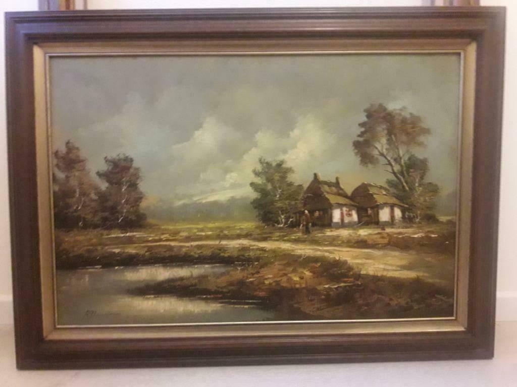 schilderij, Ophalen