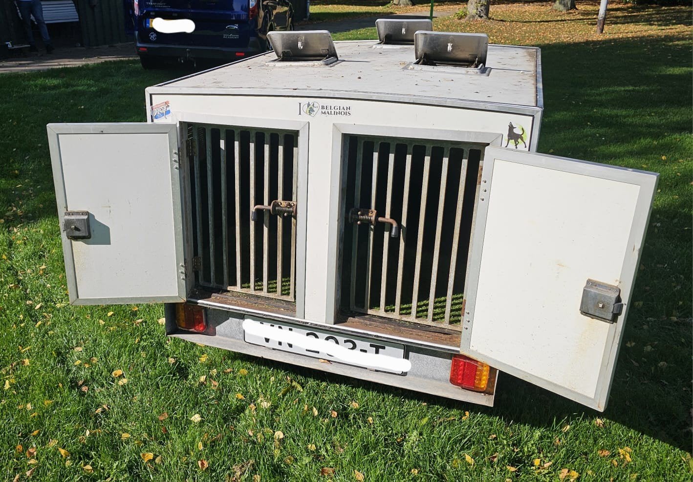Honden Aanhanger, Ophalen, Gebruikt, 110 cm of meer, 100 cm of meer
