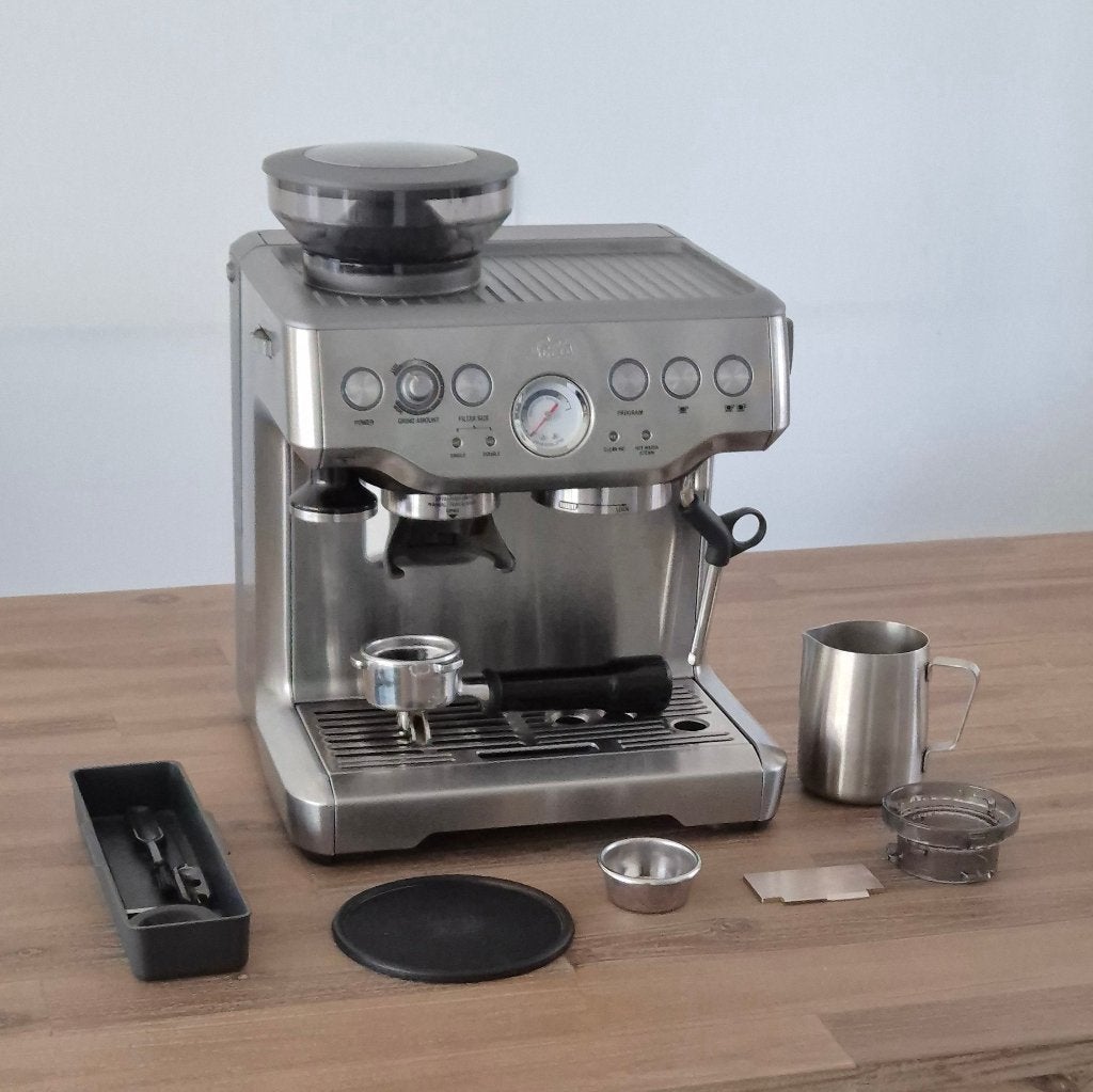 Solis Grind & Infuse Pro (Type 115) + Extra’s!, Ophalen, Espresso apparaat, Zo goed als nieuw, 2 tot 4 kopjes