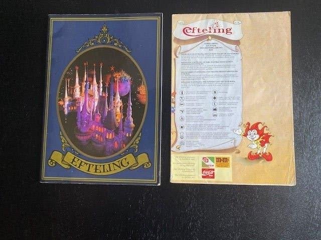 efteling jaar boekje  en plattegrond, Verzamelen, Ophalen of Verzenden, Zo goed als nieuw, Overige typen