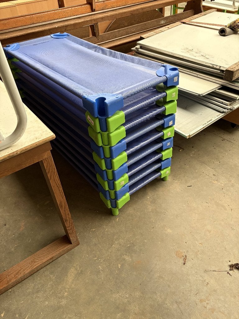 Kleuterbed, Ophalen, Gebruikt, 160 tot 180 cm, 70 tot 85 cm