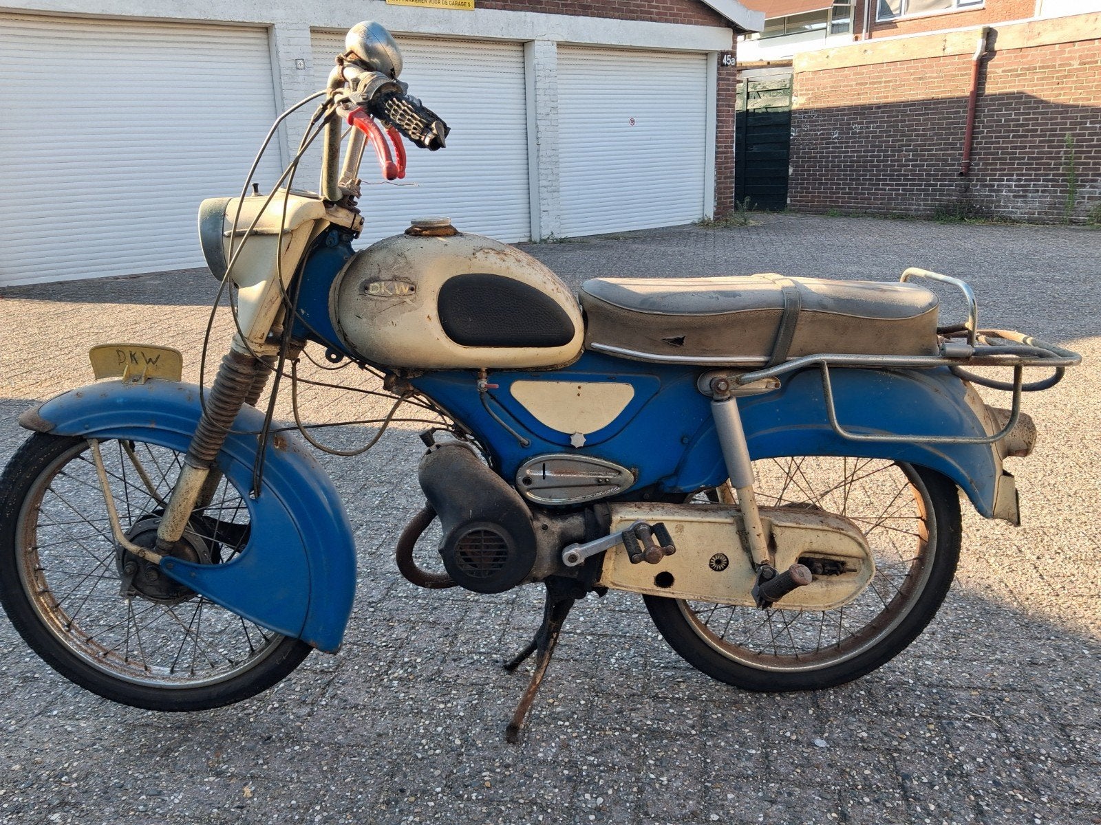 dkw hummel de luxe (schuurvondst), Fietsen en Brommers, Ophalen, Overige merken