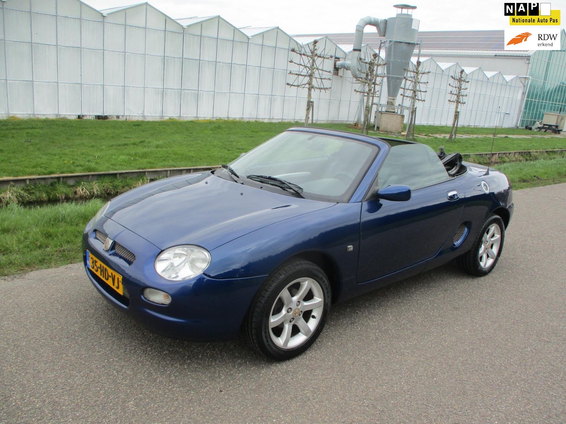 MG F 1.8i Automaat met Nieuwe Apk, Auto's, Automaat, Achterwielaandrijving, Gebruikt, 4 cilinders