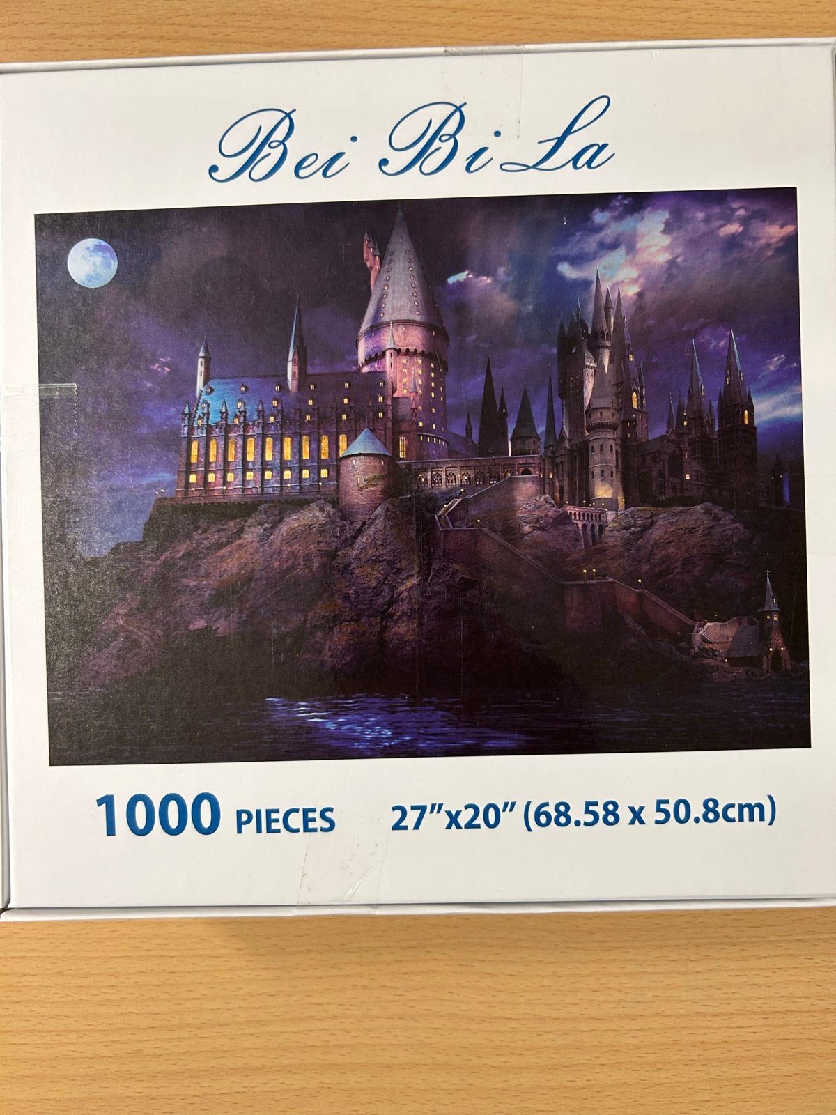 NIEUW!Harry Potter Zweinstein Kasteel Legpuzzel 1000 Stukjes, Ophalen of Verzenden, 500 t/m 1500 stukjes, Nieuw, Legpuzzel