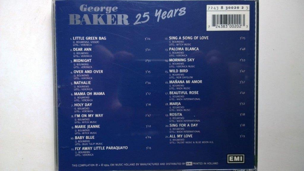 George Baker - 25 Years, Ophalen of Verzenden, Zo goed als nieuw