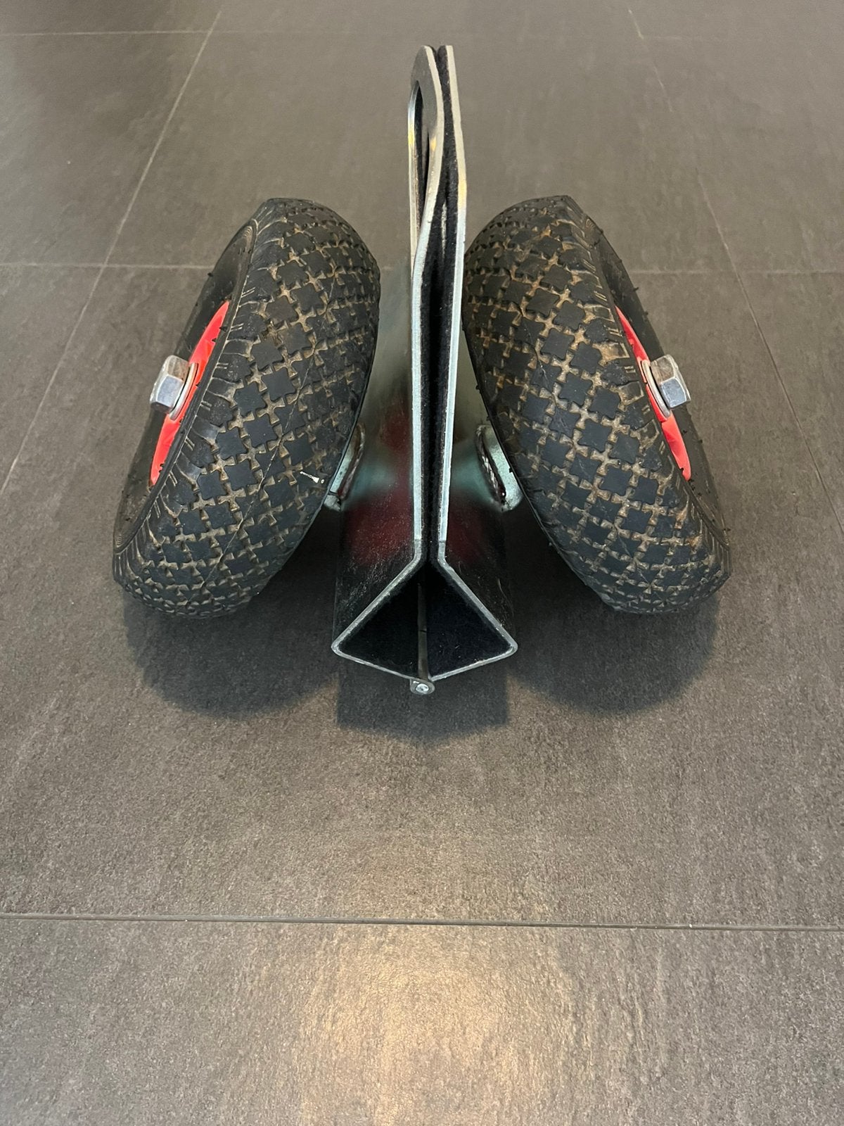 Delma Platenklemwagen luchtbandwiel, 100 liter of meer, Ophalen, Transportkar