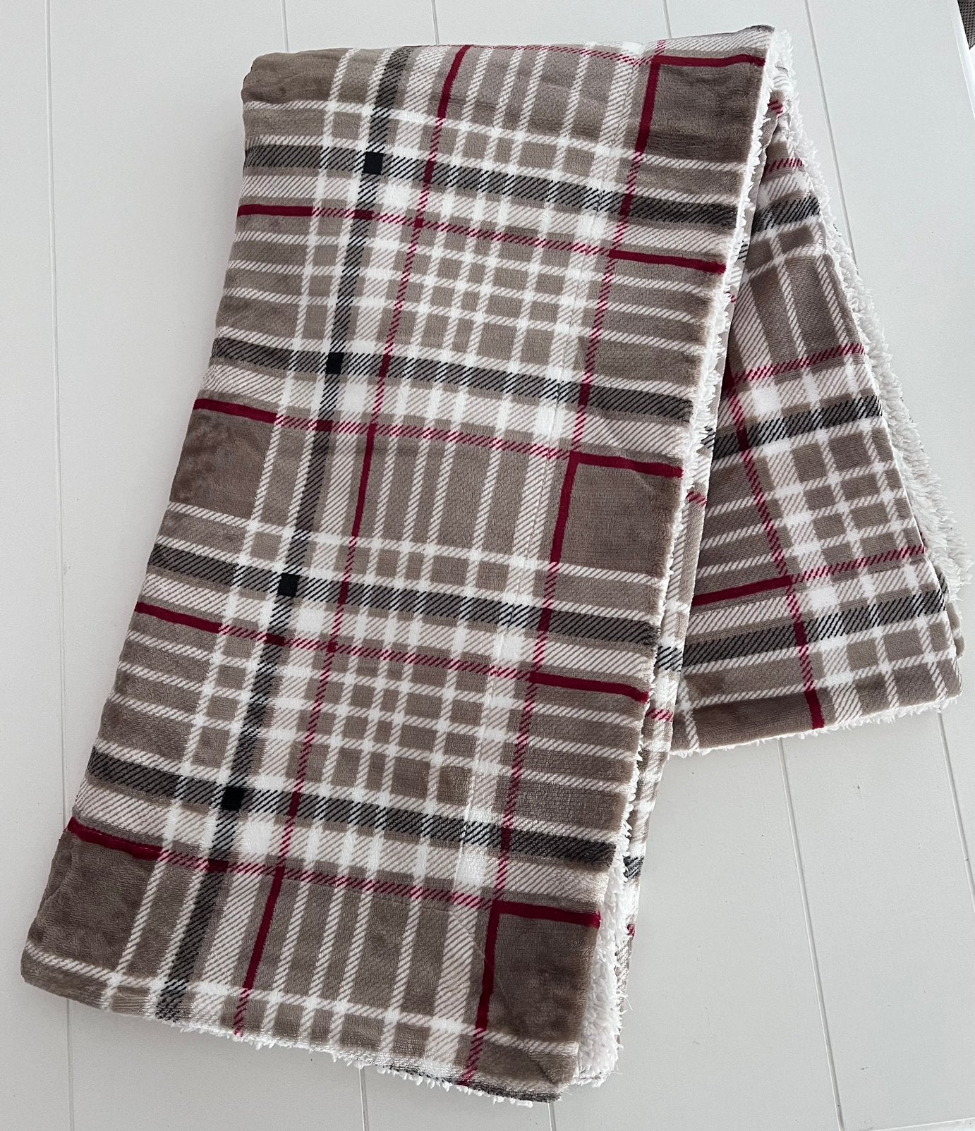 Plaid, Unique Living, burberry look-a-like, NIEUW, 200 cm, Nieuw, Plaid, Polyester
