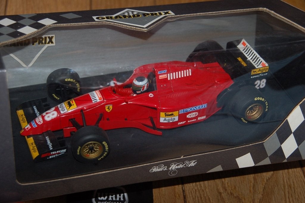 1:18 FERRARI F1 412 T2 BERGER Minichamps WRH, Verzenden, Zo goed als nieuw, Auto, MiniChamps