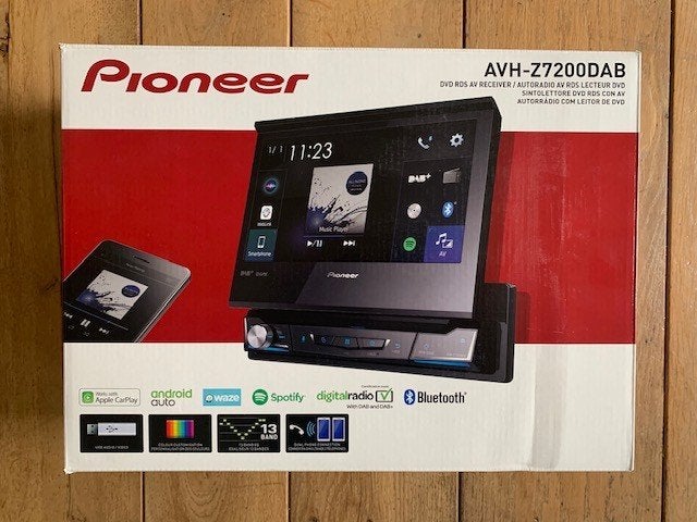 Pioneer AVH-Z7200DAB + Camper truck navigatie, Auto diversen, Nieuw, Ophalen of Verzenden