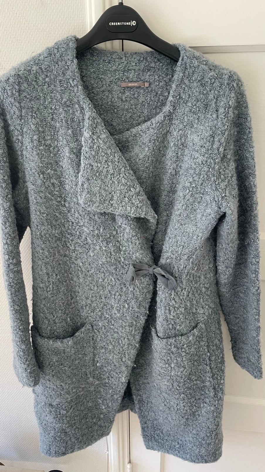 Te koop: warm vest, Sandwich, blauw, maat M, Ophalen of Verzenden, Zo goed als nieuw, Maat 38/40 (M), Blauw