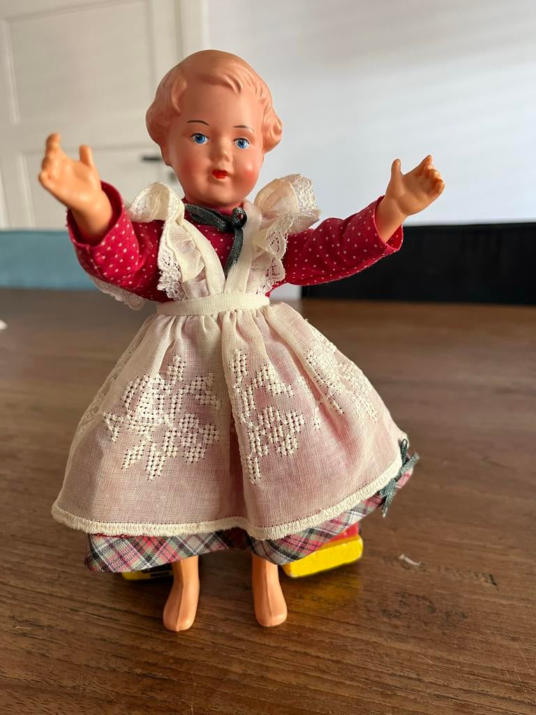 Vintage popje, Ophalen of Verzenden