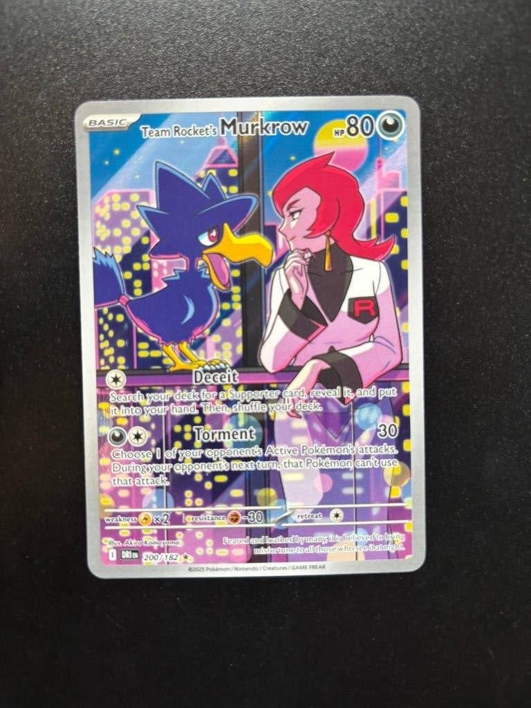 Team Rocket's Murkrow (DRI 200), Ophalen, Zo goed als nieuw