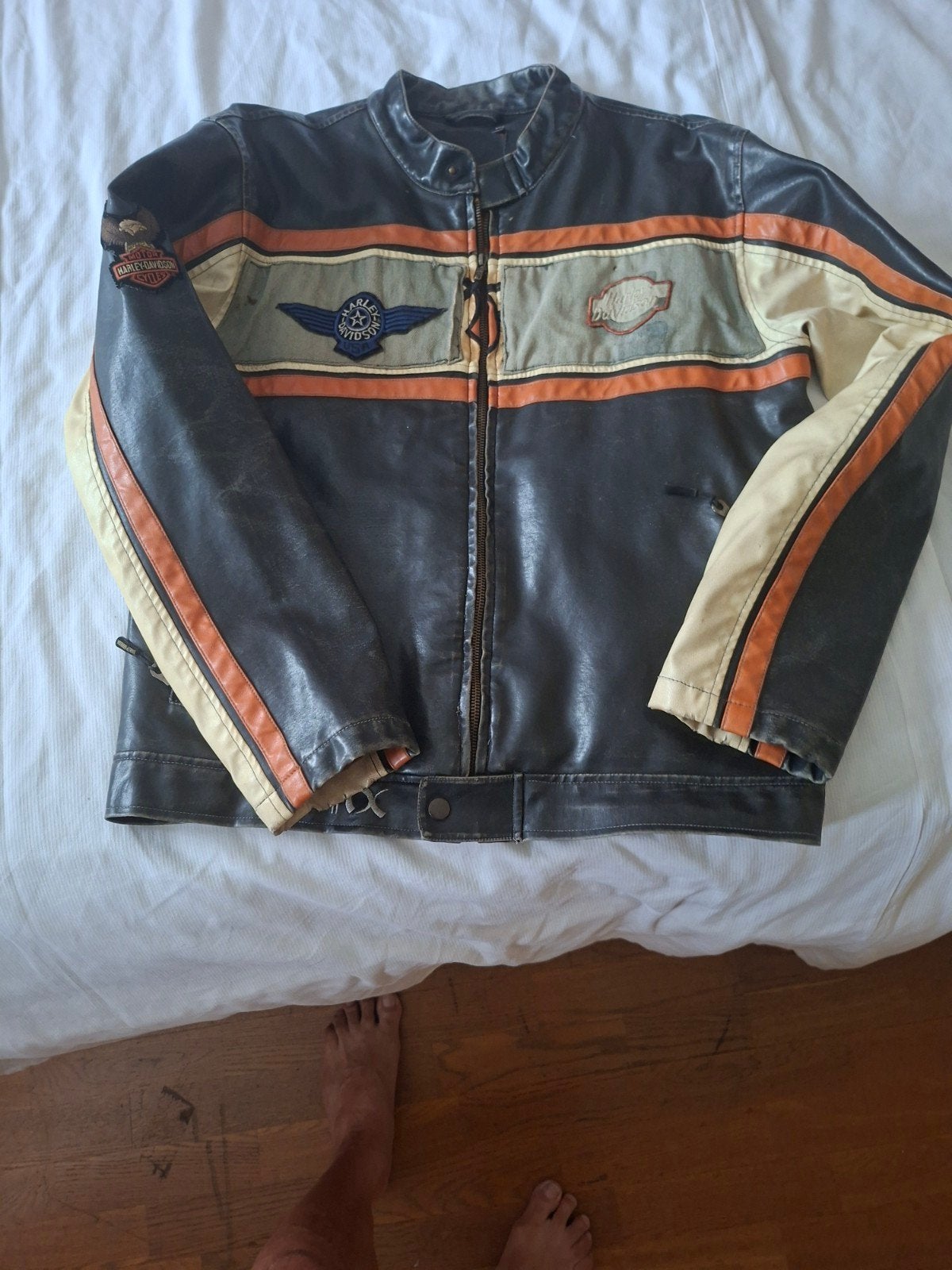 Harley jack, Motoren, Ophalen of Verzenden, Tweedehands, Dames, Jas | textiel