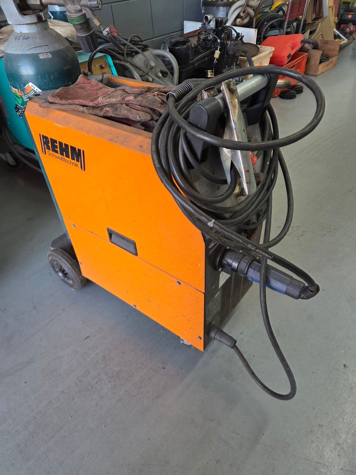 Rehm Synergic 254 Lasapparaat - Krachtig en Betrouwbaar, Doe-het-zelf en Verbouw, Gereedschap | Lasapparaten, Ophalen, Gebruikt