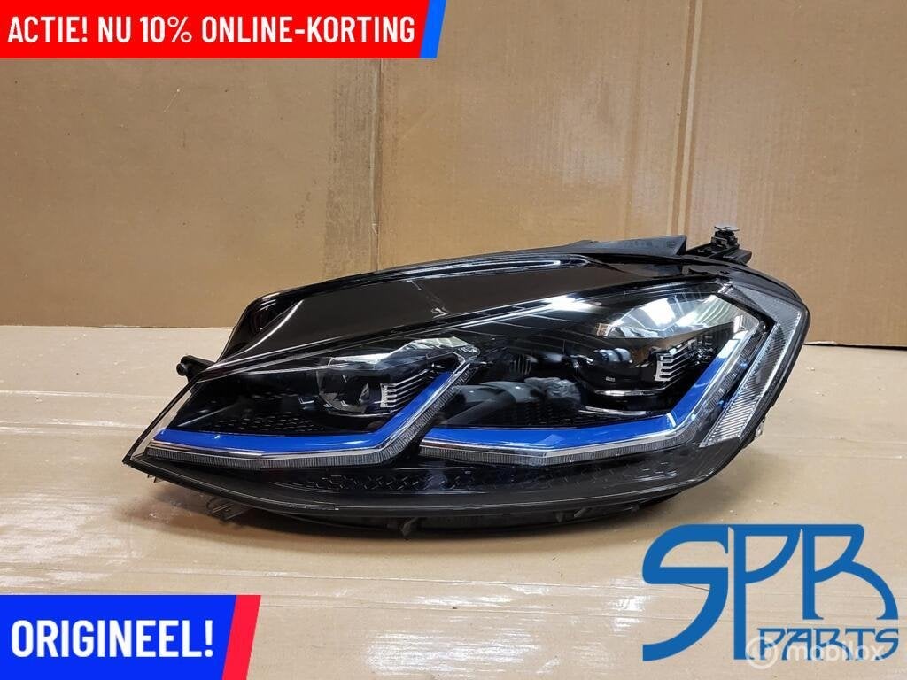 Vw GOLF 7 7.5 FACELIFT FULL LED GTE KOPLAMP LINKS 5G1941035B, Gebruikt, VOLKSWAGEN, Volkswagen, Ophalen of Verzenden