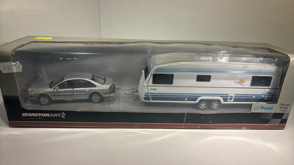 Volvo s80 + Caravan moterart 1.43, Overige merken, Auto, Ophalen of Verzenden, A