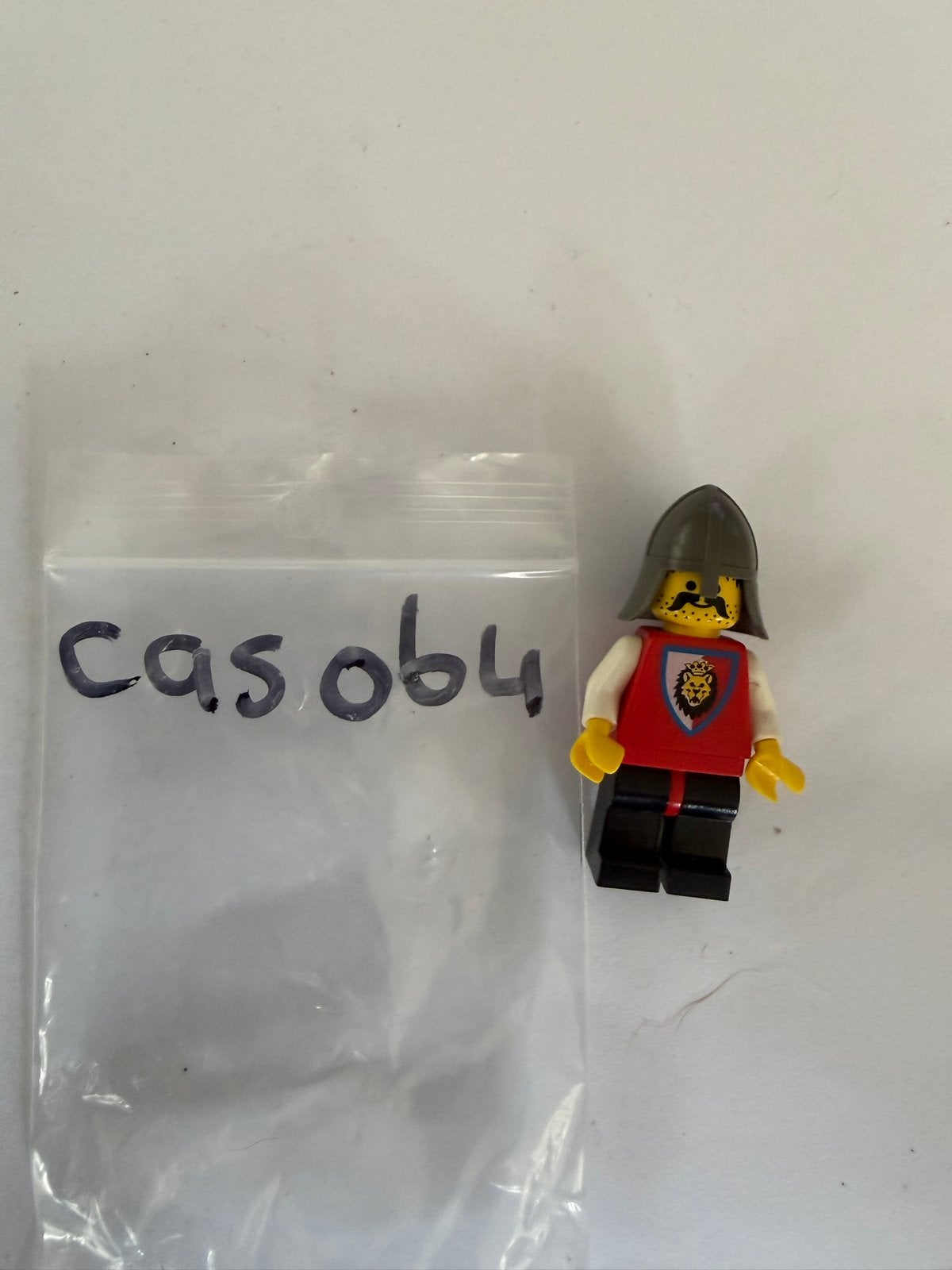 Lego Minifiguur Kasteel Ridder Cas064, Ophalen of Verzenden, Gebruikt, Lego