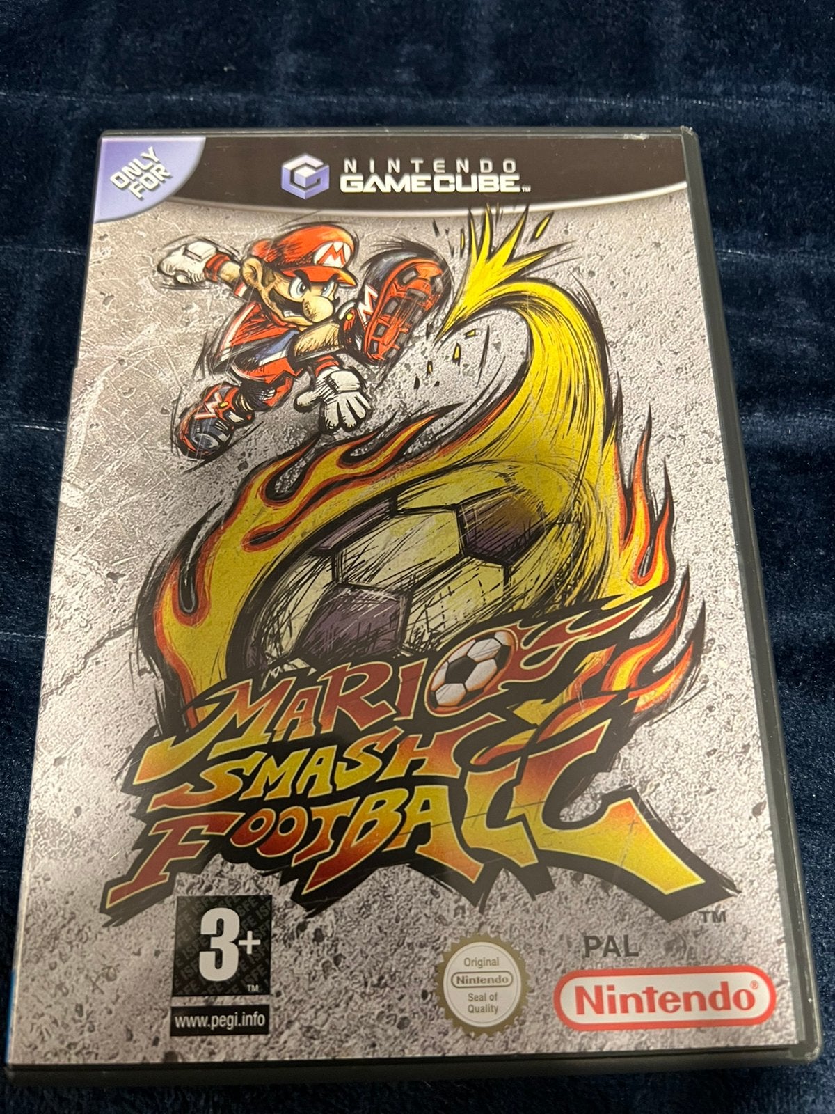 Mint Nintendo GameCube Mario Smash Football CIB / ORIGINEEL, 1 speler, Ophalen of Verzenden, Zo goed als nieuw, Eén computer