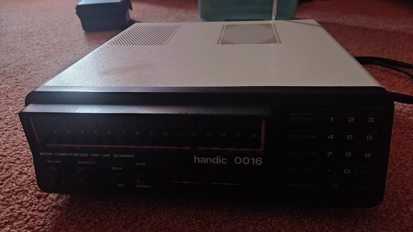 Handic 0016 Scanner - Defect, voor onderdelen, Computers en Software, Ophalen of Verzenden, Niet werkend