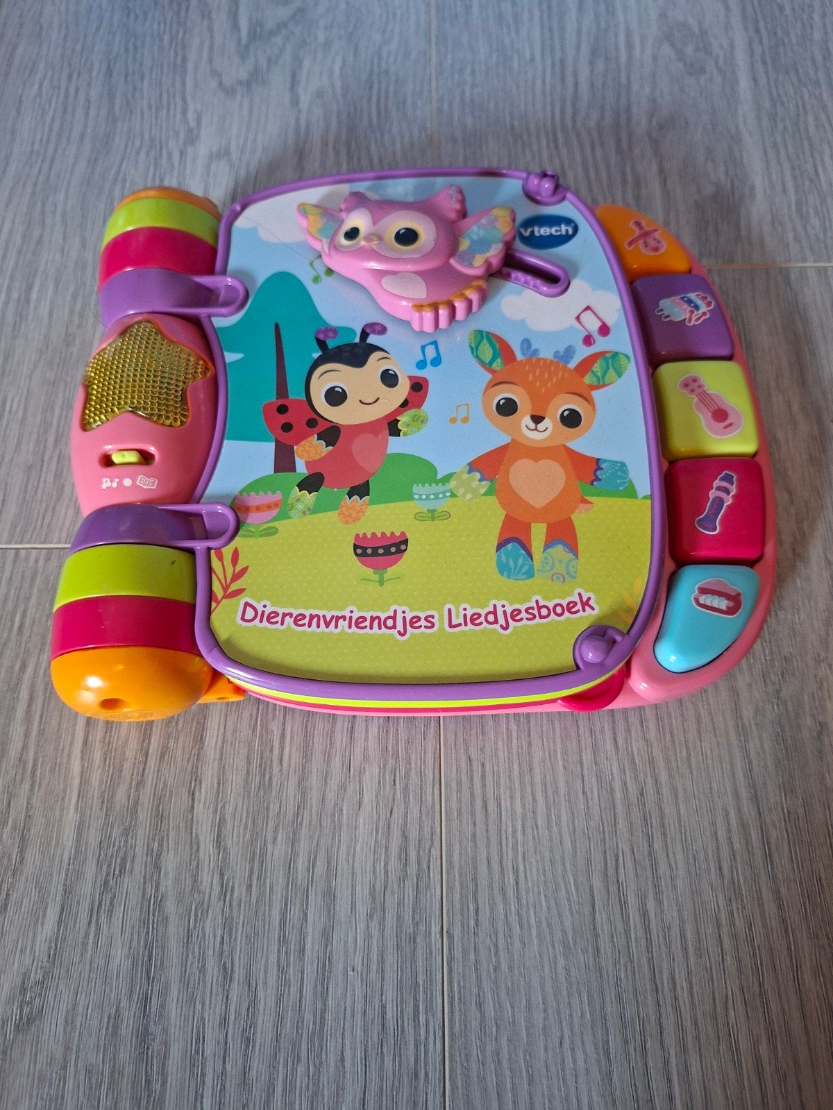 VTech DierenVriendjes Liedjesboek - Interactief, Ophalen of Verzenden, Zo goed als nieuw, 0 tot 6 maanden
